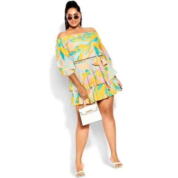City Chic Trendy Plus Size (20) Eileen Dress (MSRP$129) - Picture 1 of 3
